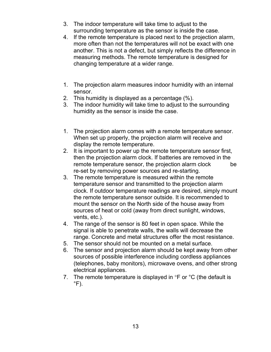 E. indoor humidity, F. remote temperature, G. time alarm | Setting the alarm | La Crosse Technology WT-5130ER User Manual | Page 13 / 23