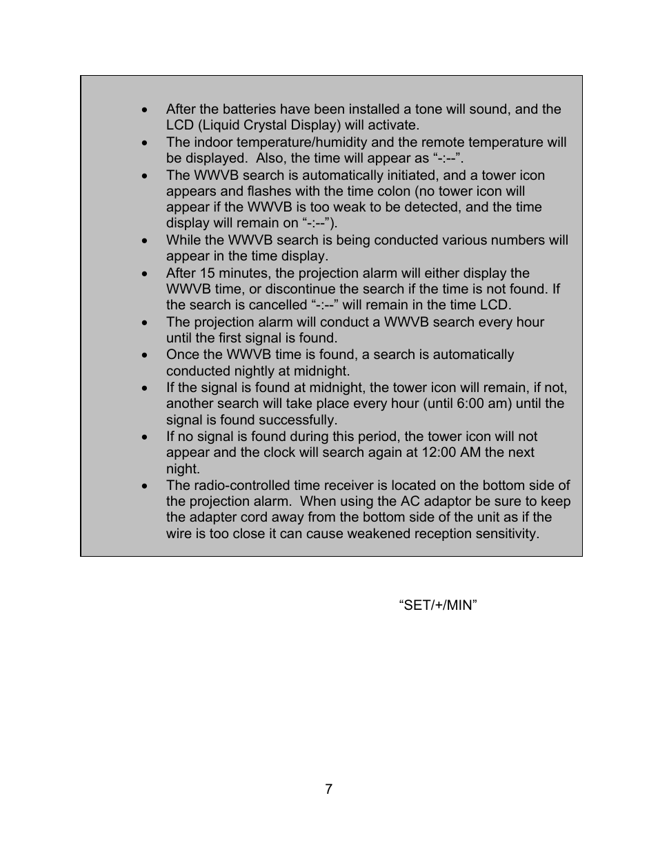 B. program mode | La Crosse Technology WT-5130ER User Manual | Page 7 / 23