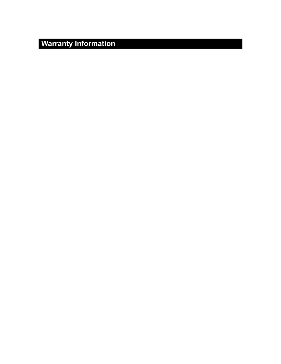 Warranty information | La Crosse Technology Weather Direct WD-2512U User Manual | Page 25 / 26