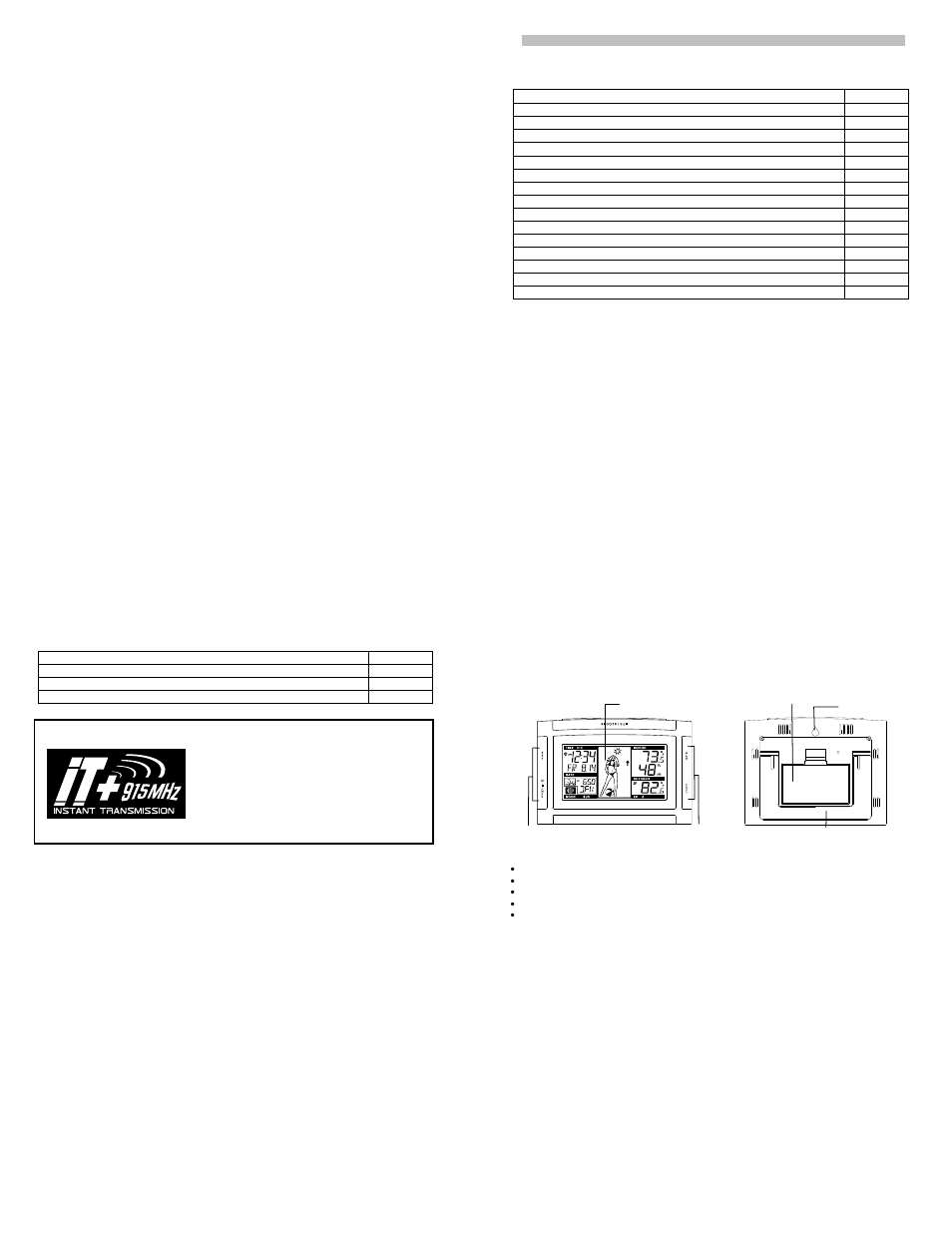 La Crosse Technology WS-9711U-IT User Manual | 13 pages