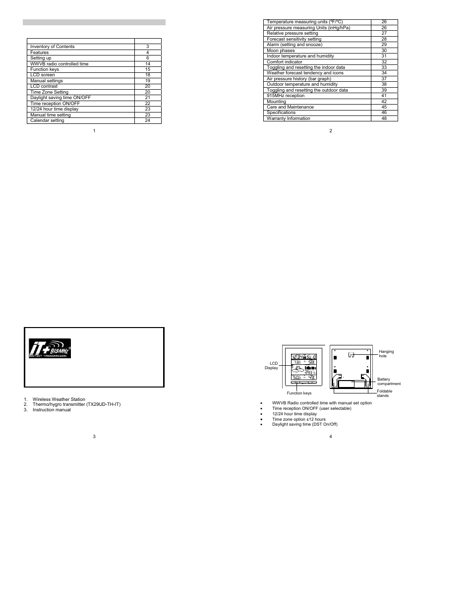 La Crosse Technology WS-9049 User Manual | 13 pages