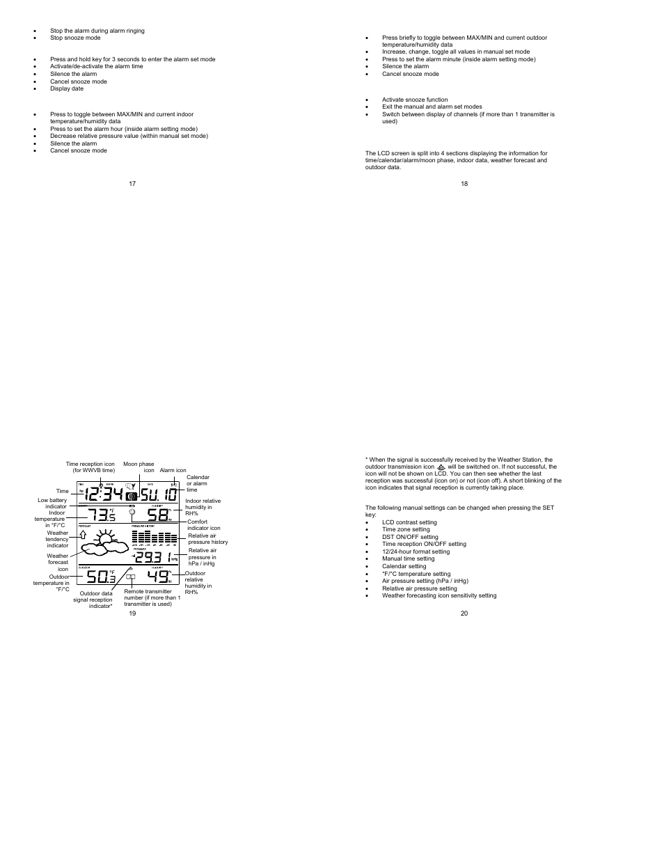 La Crosse Technology WS-9049 User Manual | Page 5 / 13