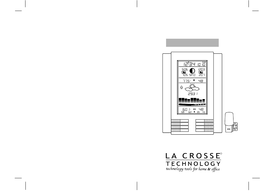 La Crosse Technology WS-8025SU User Manual | 36 pages