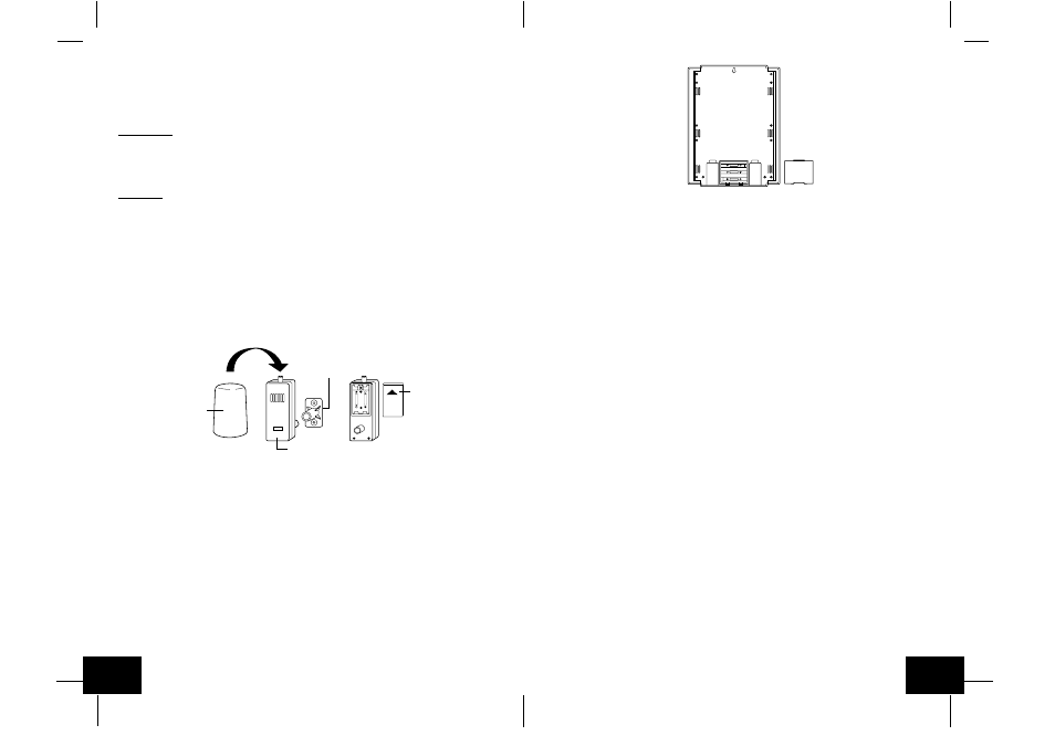 Remote thermo-sensor 433 mhz, Size aa lr6, Size aa lr6 + size aa lr6 + size aa lr6 | La Crosse Technology WS-8025SU User Manual | Page 17 / 36