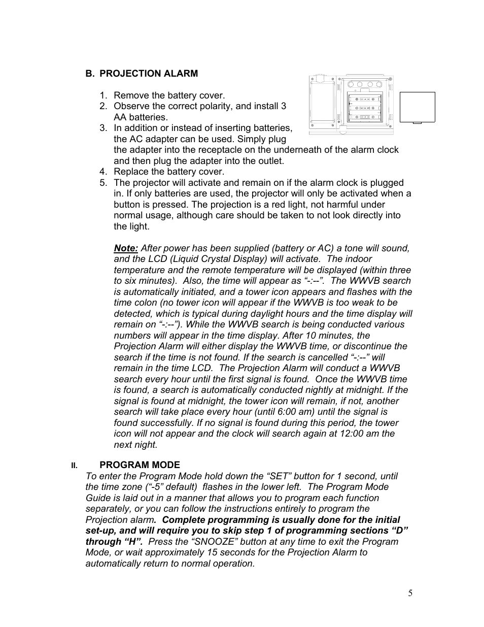 La Crosse Technology WT-5442 User Manual | Page 5 / 17