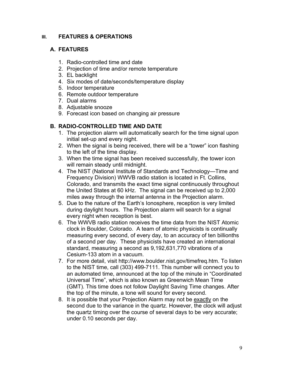 La Crosse Technology WT-5442 User Manual | Page 9 / 17