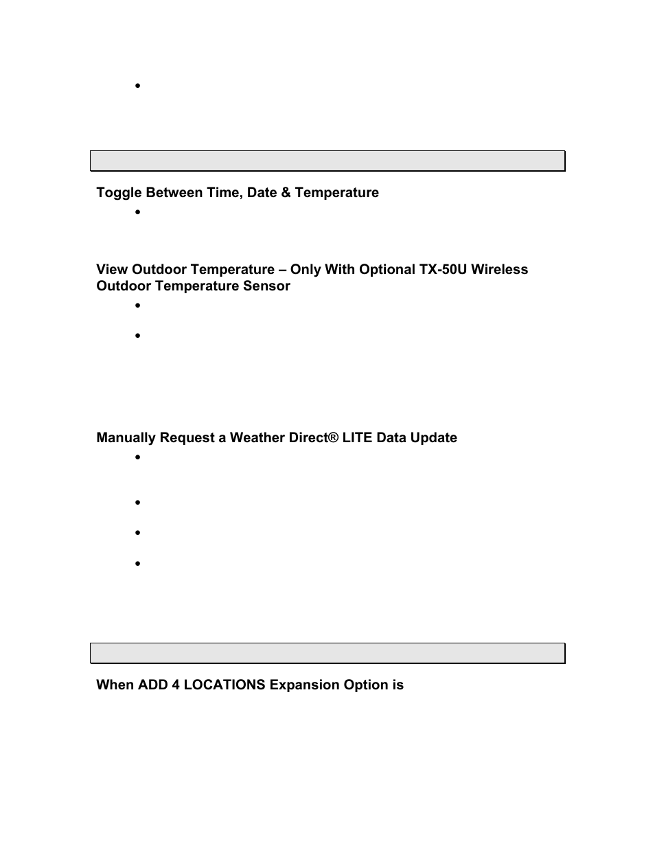 La Crosse Technology Weather Direct Lite WD-2512UR-B User Manual | Page 13 / 25