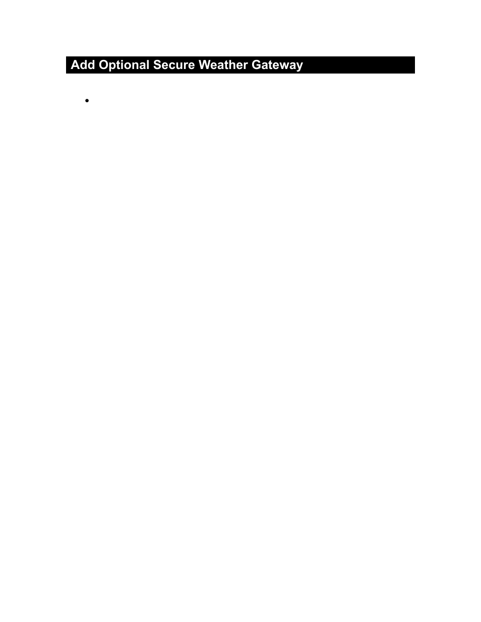 Add optional secure weather gateway | La Crosse Technology Weather Direct Lite WD-2512UR-B User Manual | Page 17 / 25