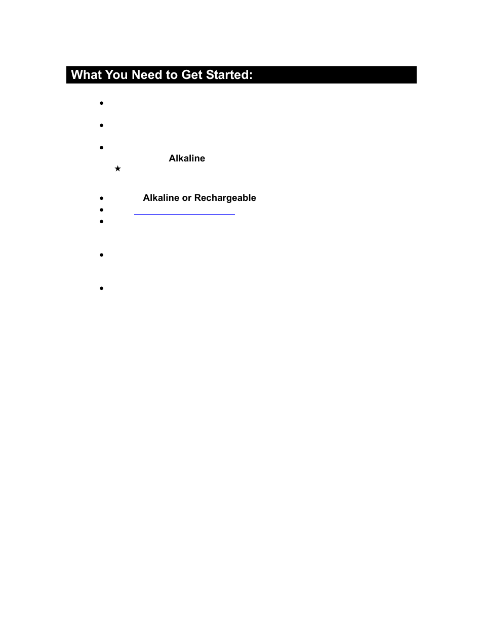What you need to get started | La Crosse Technology Weather Direct Lite WD-2512UR-B User Manual | Page 6 / 25