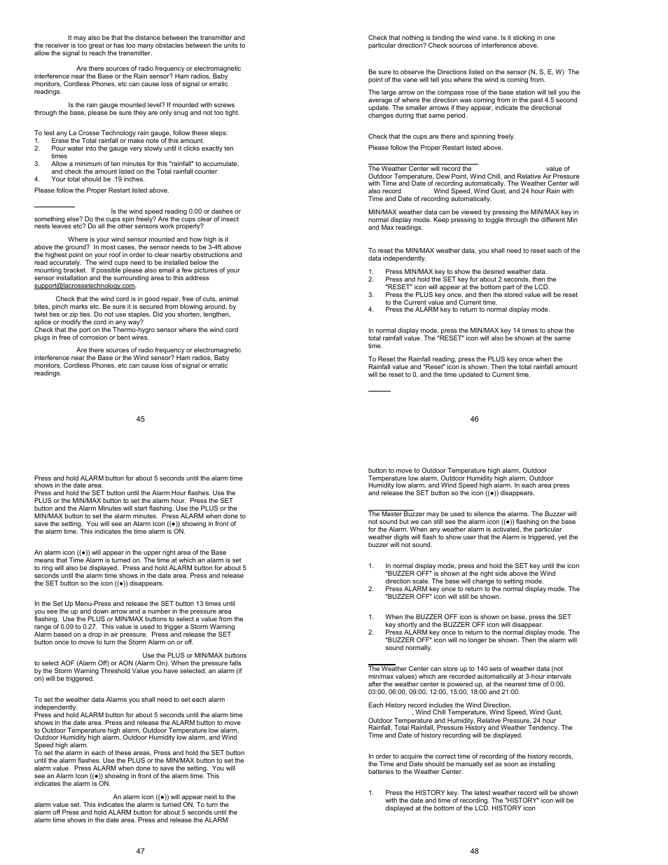 La Crosse Technology WS-1510-IT User Manual | Page 12 / 13