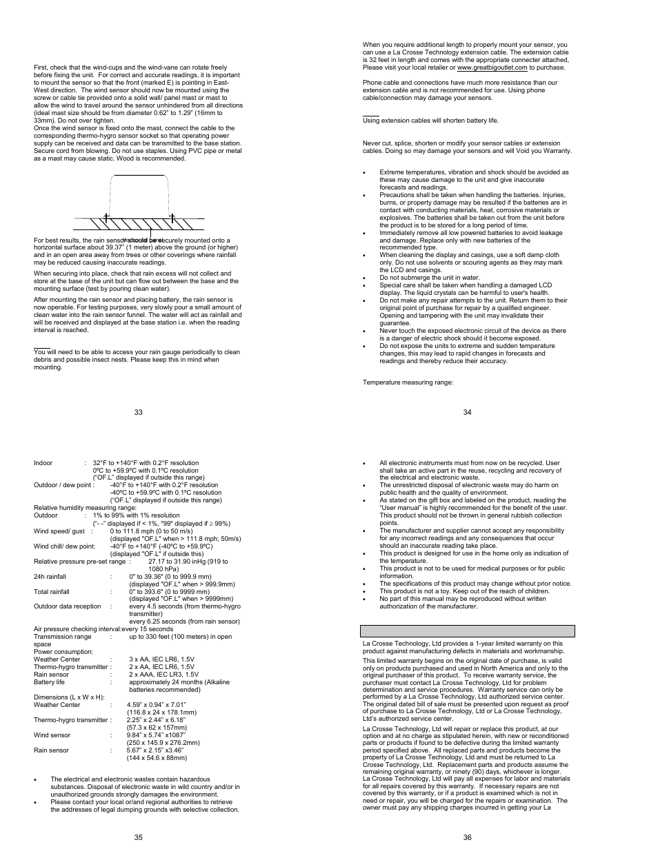 La Crosse Technology WS-1510-IT User Manual | Page 9 / 13