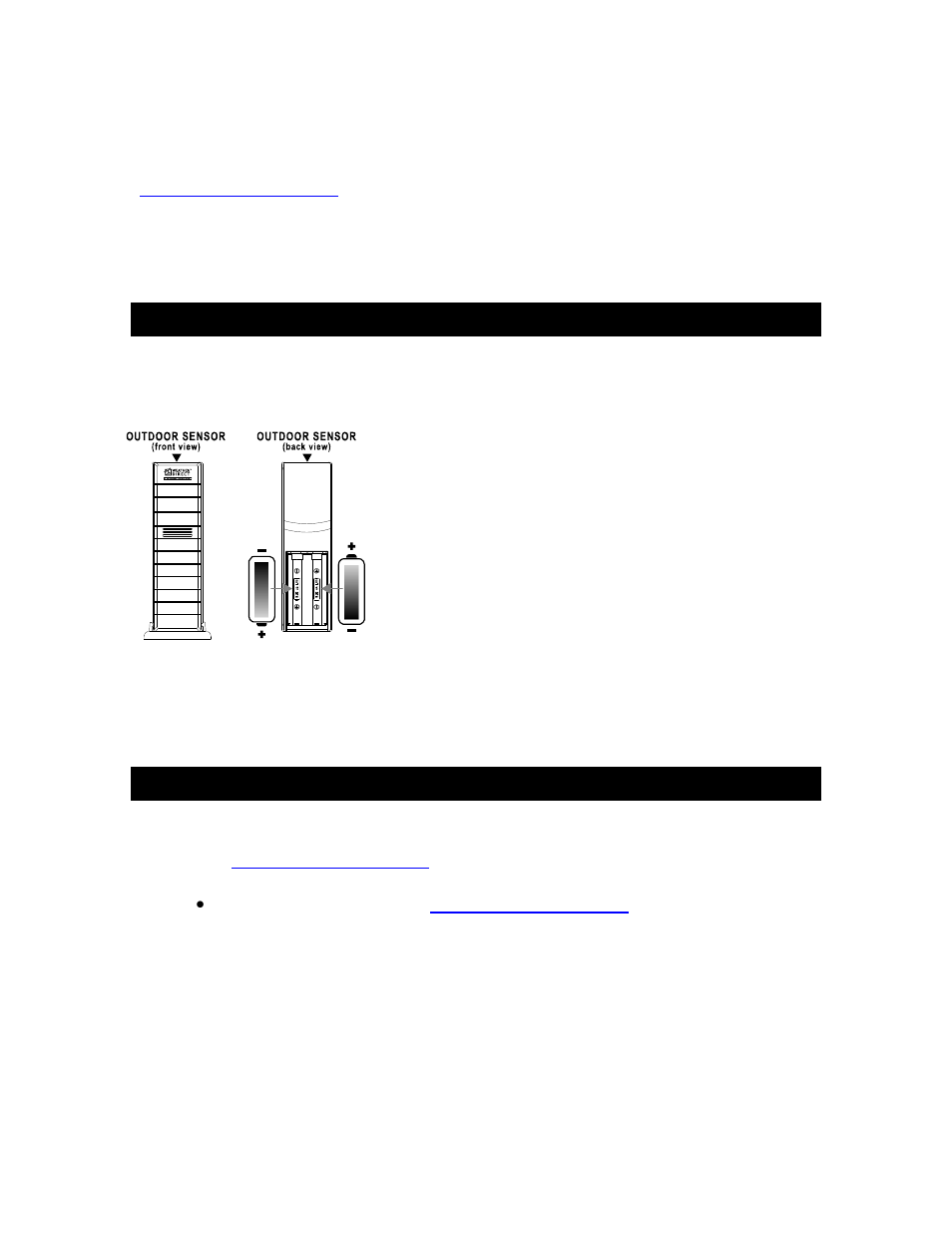 Wireless outdoor sensor, Edit device settings online | La Crosse Technology WA-1140U User Manual | Page 11 / 31
