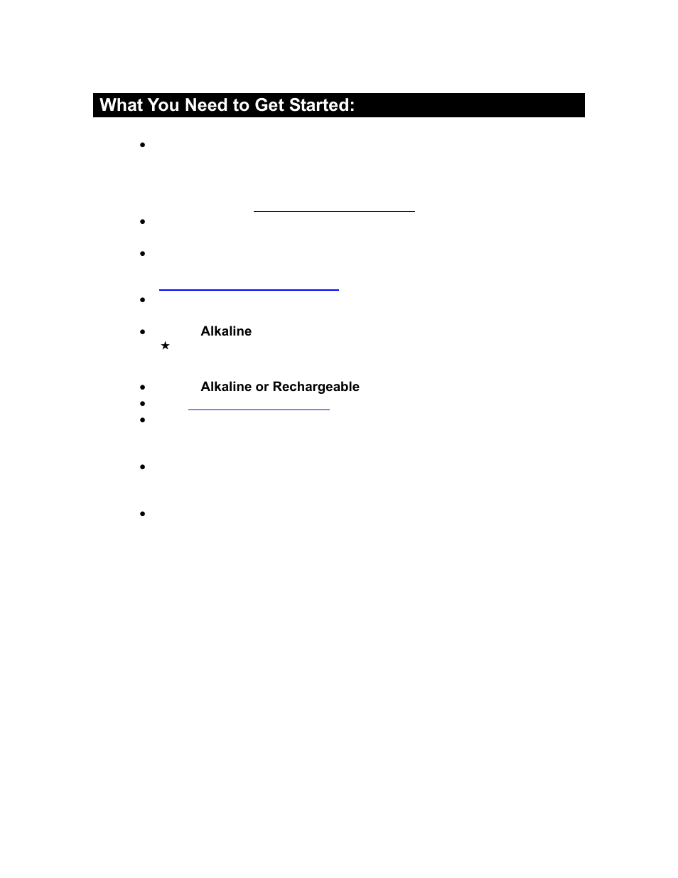 What you need to get started | La Crosse Technology Internet-Powered Weather Station WD-2511U User Manual | Page 6 / 25