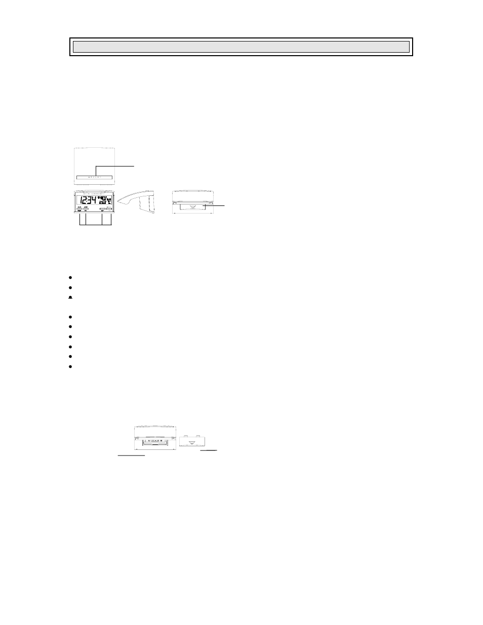 La Crosse Technology WT-2100 User Manual | 6 pages