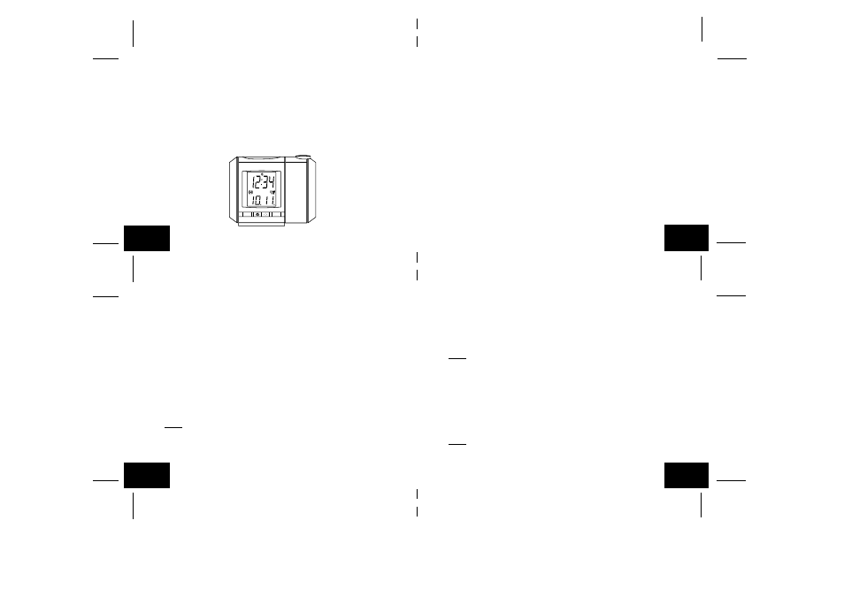 La Crosse Technology Radio Controlled Projection Alarm WT-5350 User Manual | Page 4 / 8