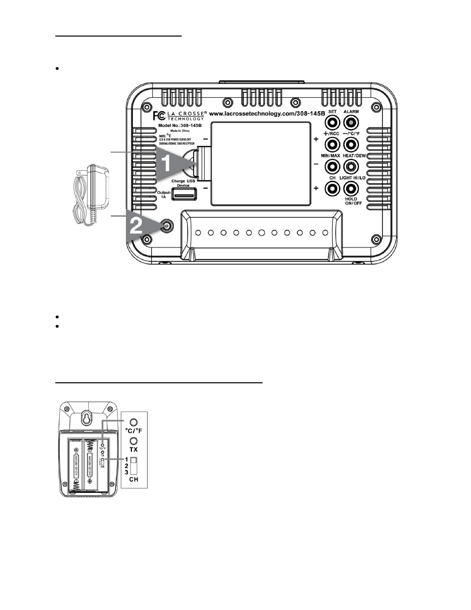 La Crosse Technology Wireless Color Weather Station 308-145B User Manual | Page 4 / 16