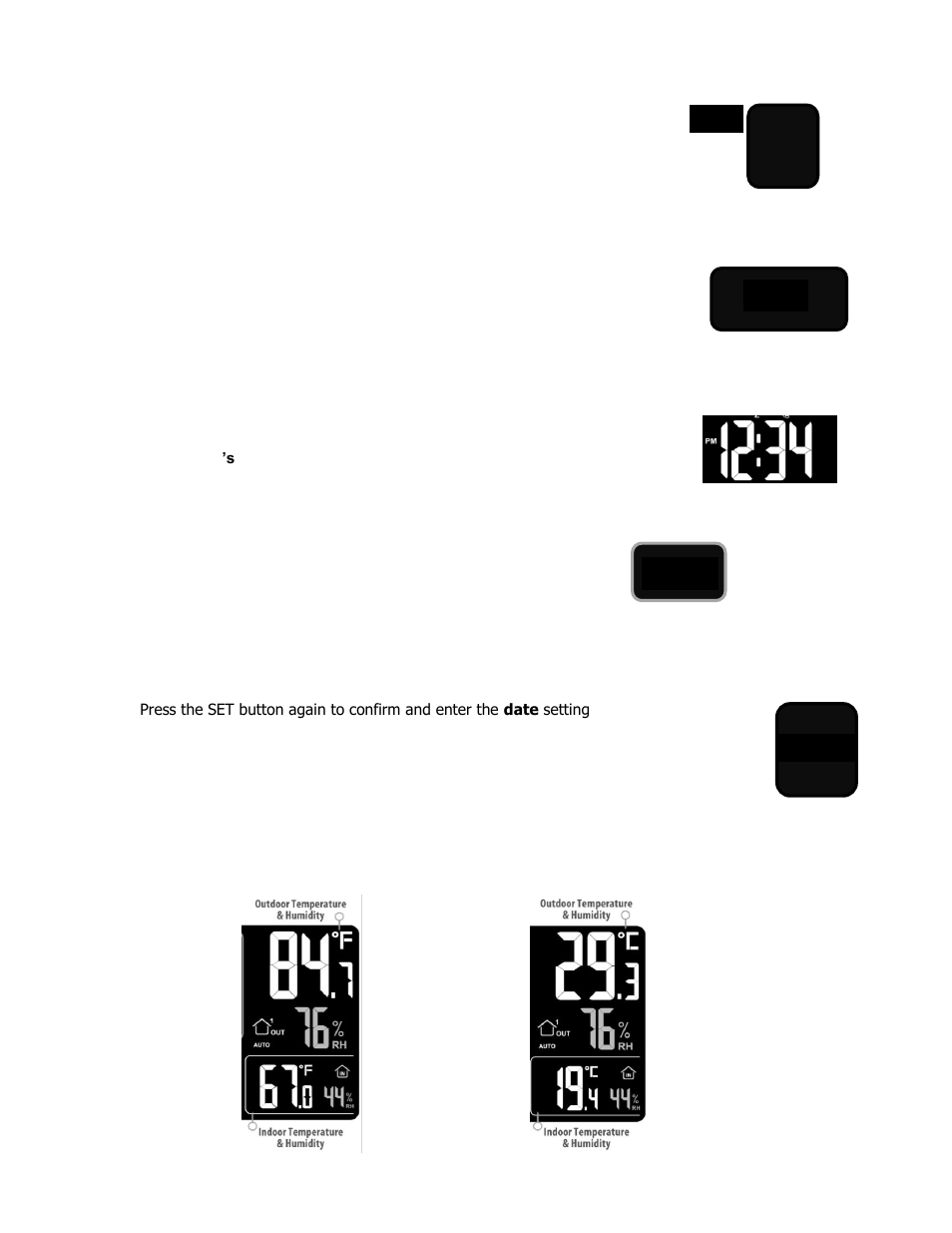 La Crosse Technology Wireless Color Weather Station 308-145B User Manual | Page 7 / 16