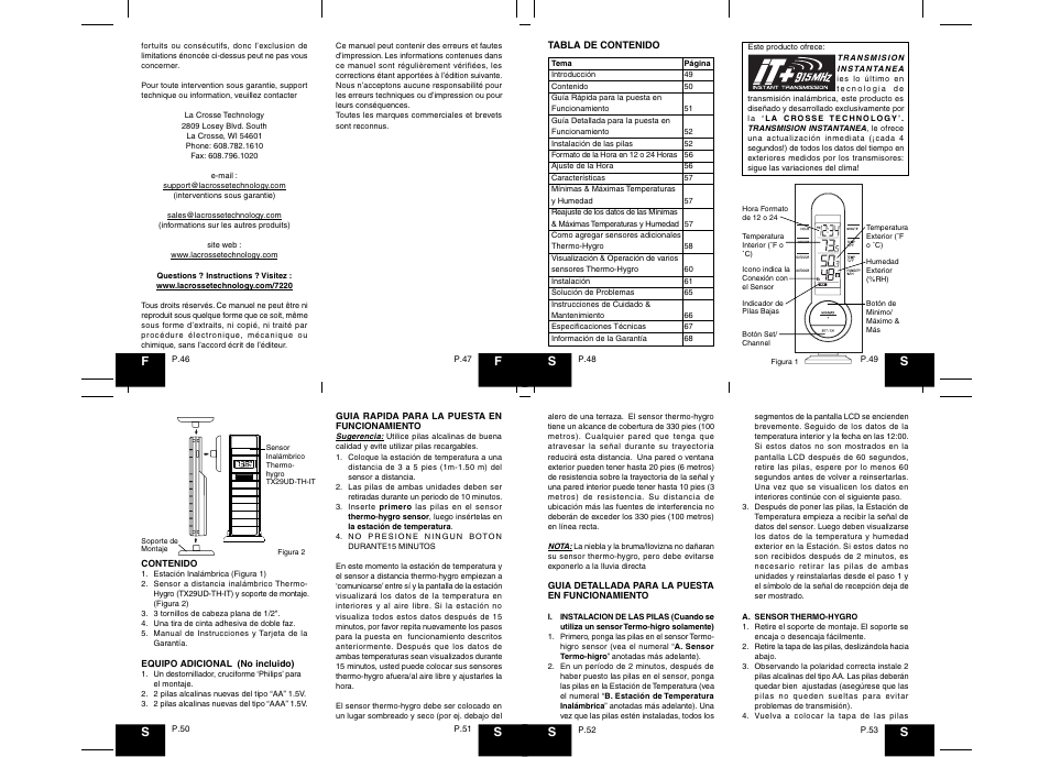 La Crosse Technology WS-7220U-IT User Manual | Page 7 / 10