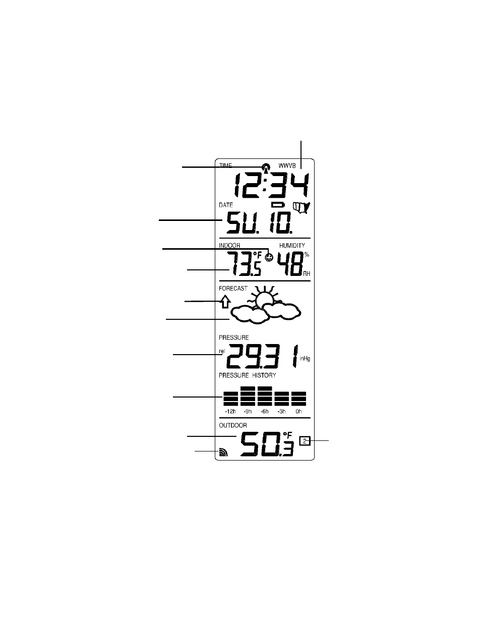 La Crosse Technology WS-7394U-IT User Manual | Page 7 / 51