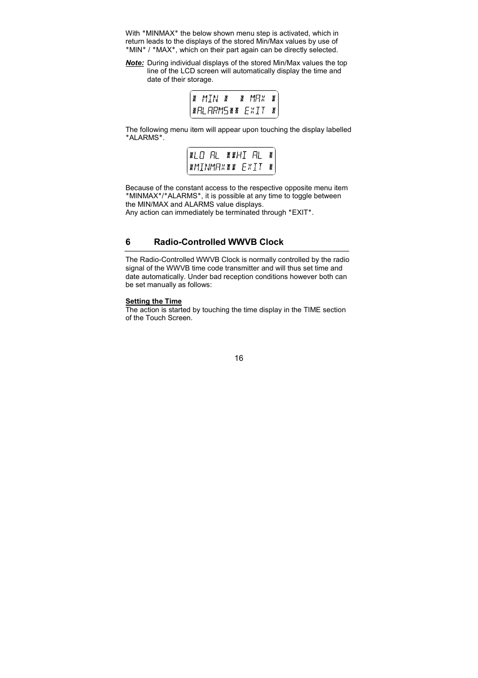 La Crosse Technology WS-3512 User Manual | Page 16 / 31