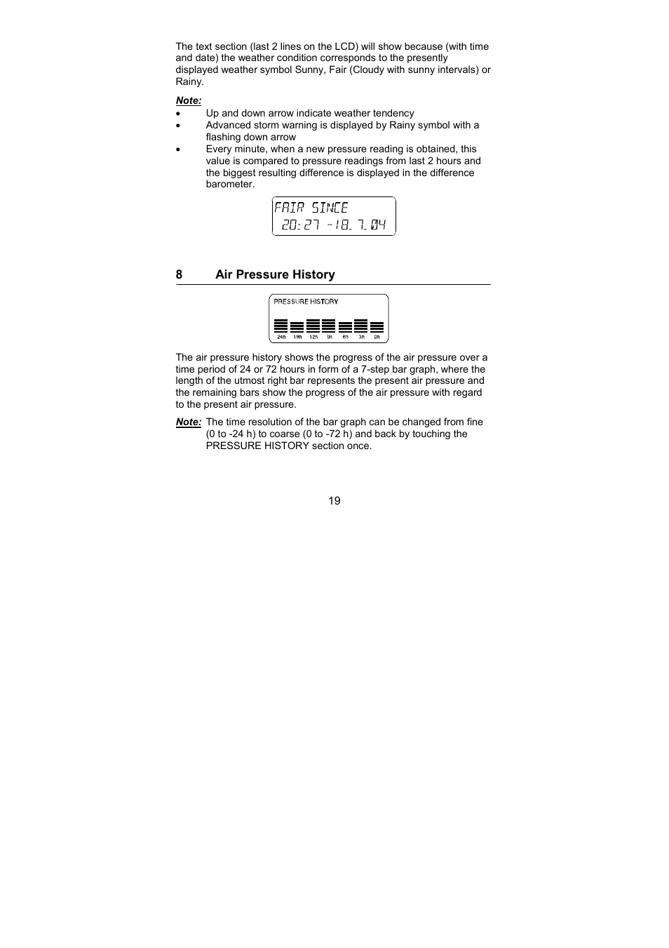 La Crosse Technology WS-3512 User Manual | Page 19 / 31