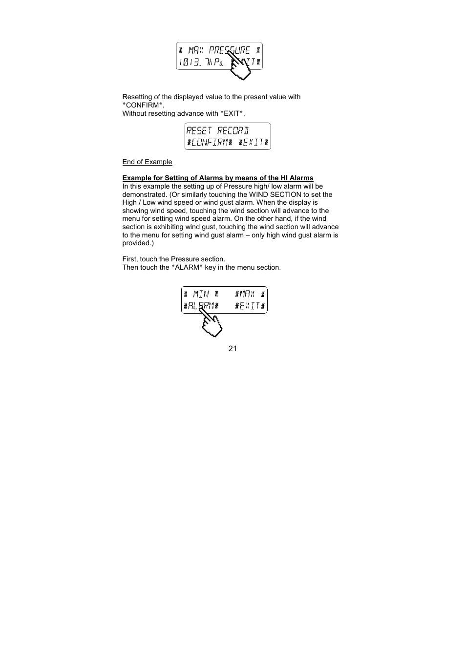 La Crosse Technology WS-3512 User Manual | Page 21 / 31