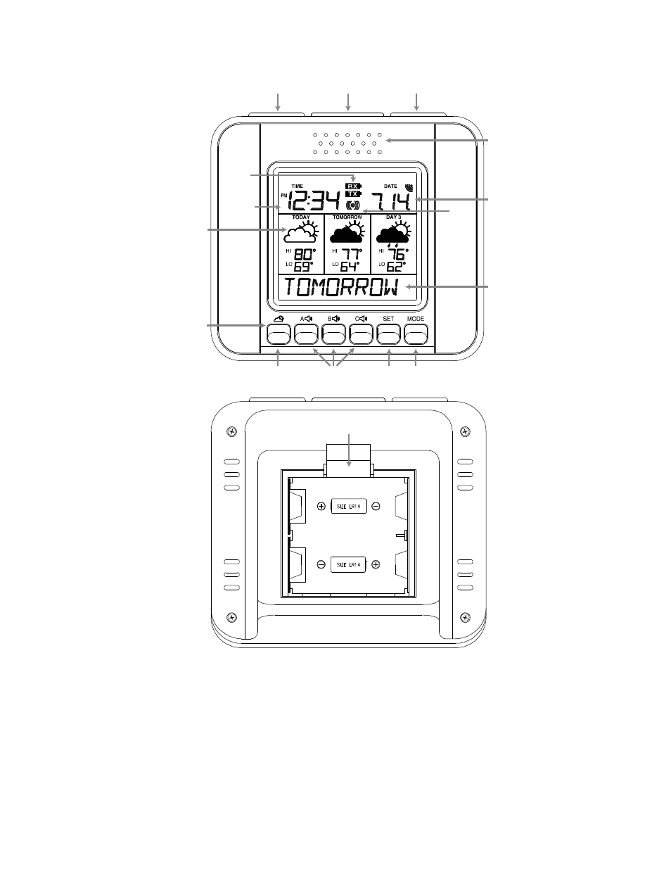 La Crosse Technology WA-1030U User Manual | Page 15 / 31