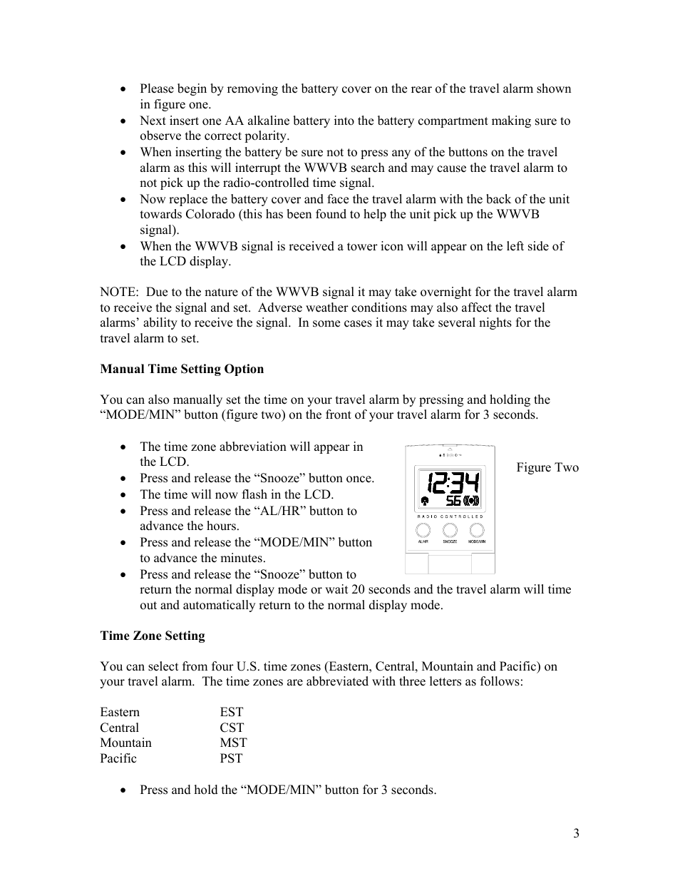 La Crosse Technology WT-2192 User Manual | Page 3 / 6