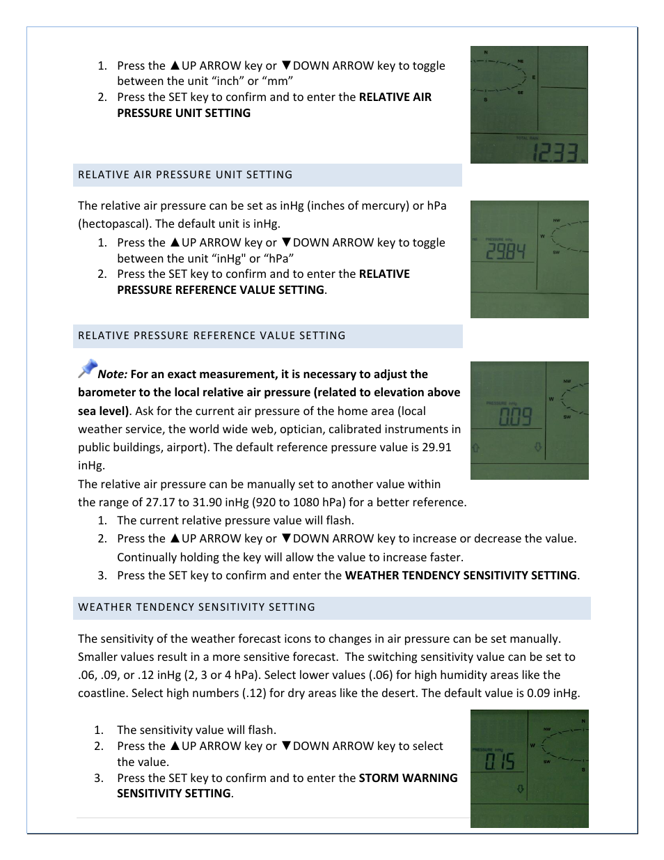 La Crosse Technology WS-2811U-IT User Manual | Page 14 / 31