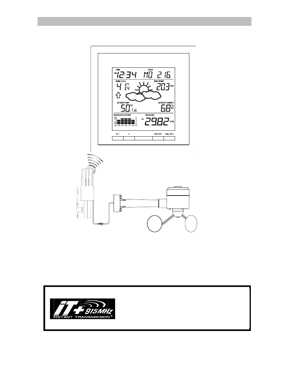 La Crosse Technology WS-1913U-IT User Manual | 21 pages