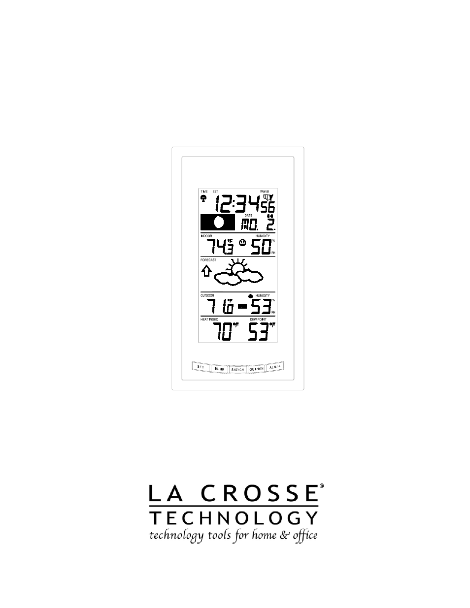 La Crosse Technology WS-9043U User Manual | 14 pages