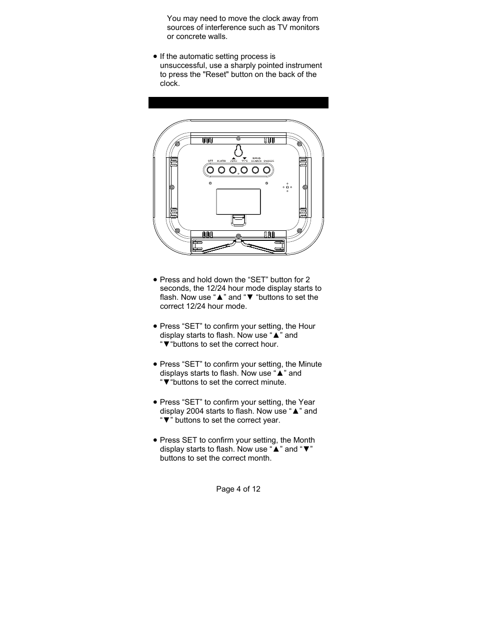 La Crosse Technology WT-8005U User Manual | Page 4 / 12