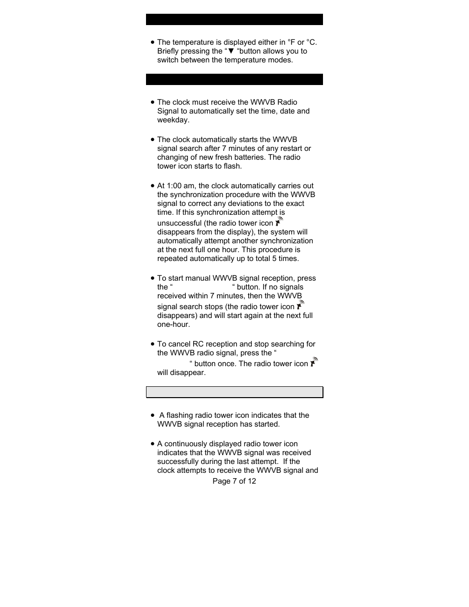 La Crosse Technology WT-8005U User Manual | Page 7 / 12