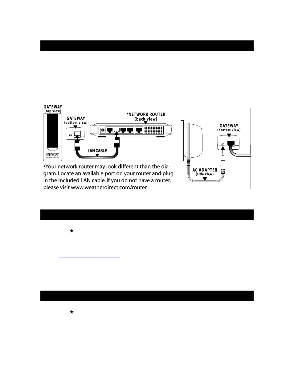 Important message, Set up your wd-3312, Hardware installation | La Crosse Technology Weather Direct WD-3312 User Manual | Page 7 / 25