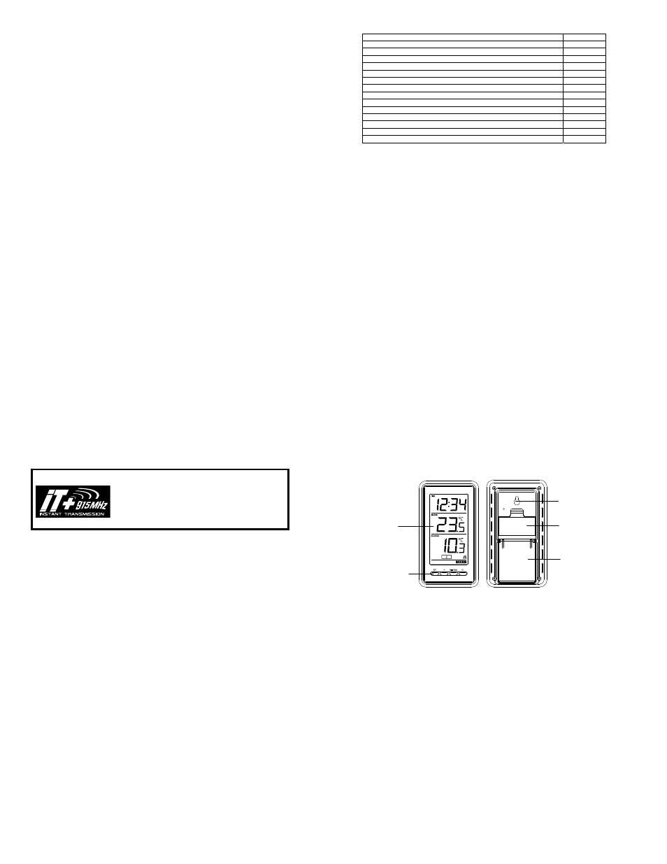 La Crosse Technology Wireless Temperature Station User Manual | 8 pages