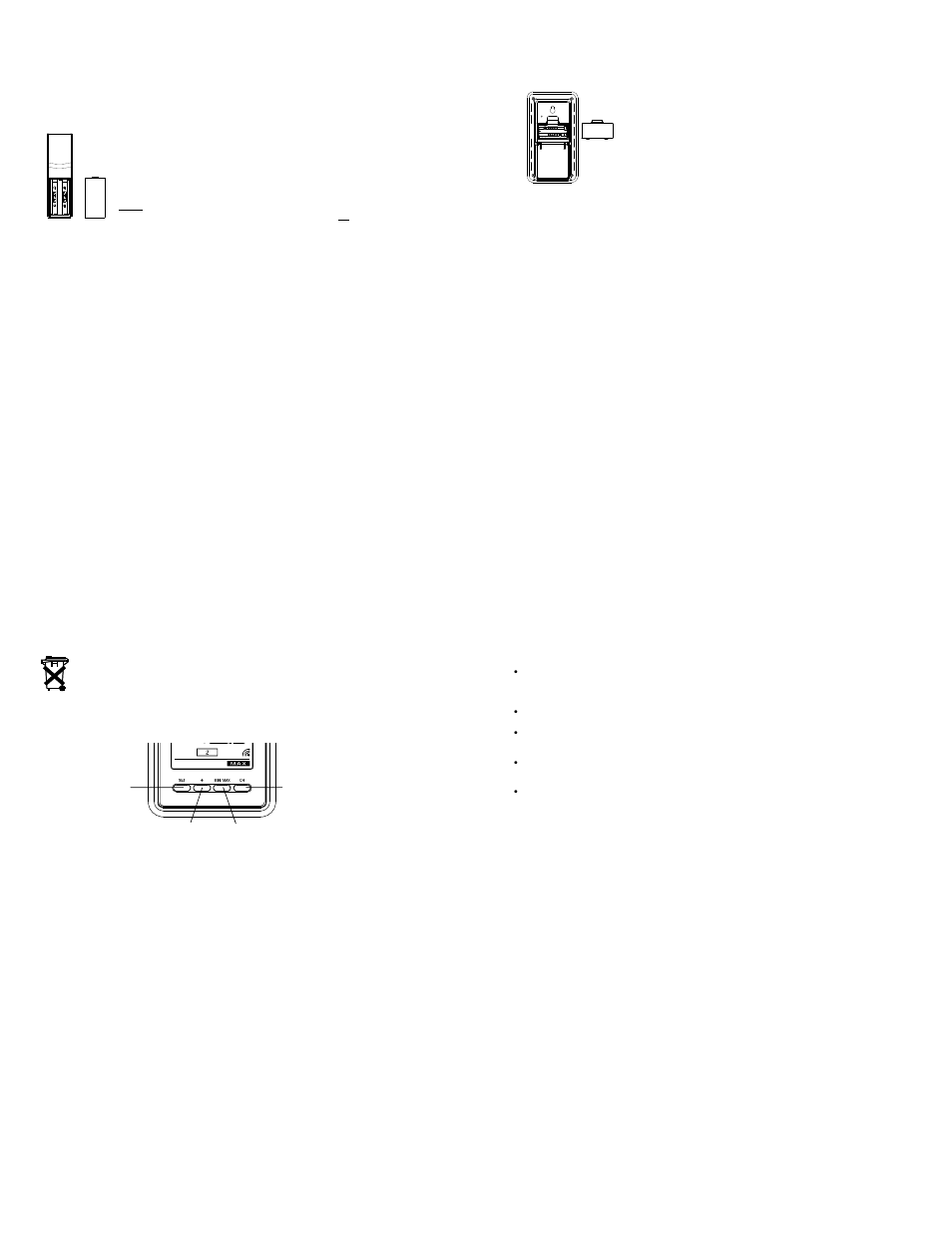 La Crosse Technology Wireless Temperature Station User Manual | Page 3 / 8