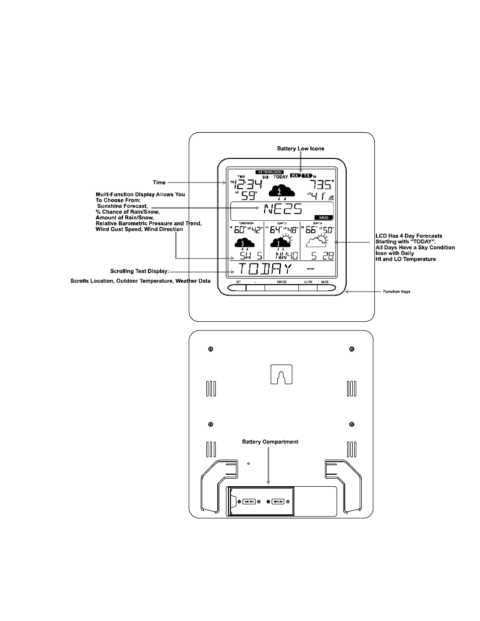 La Crosse Technology Weather Direct WD-3307 User Manual | Page 11 / 25