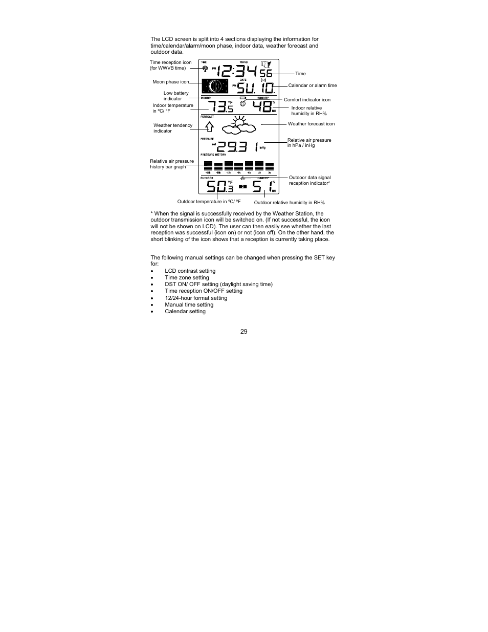 La Crosse Technology WS-9037U-IT User Manual | Page 11 / 149