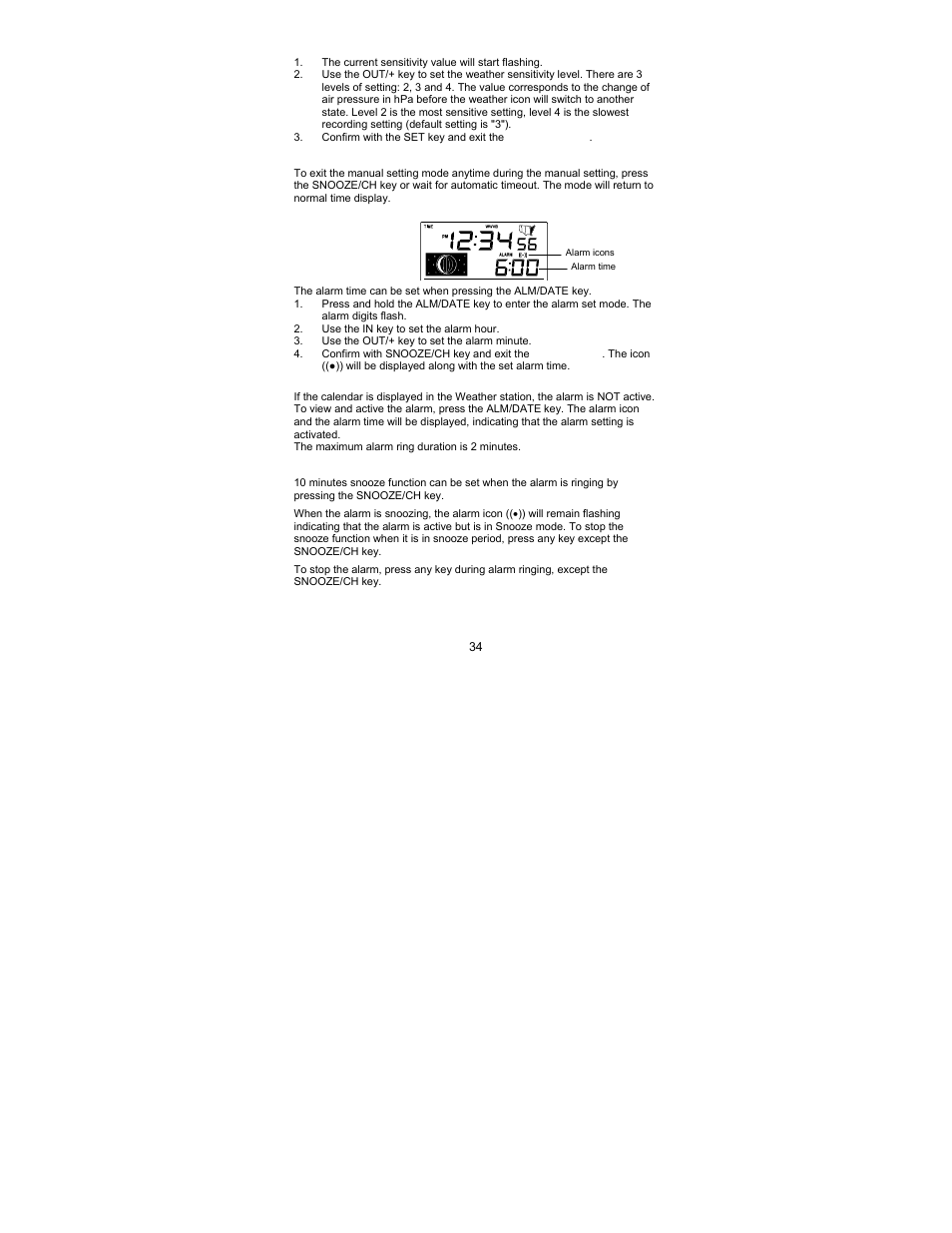 La Crosse Technology WS-9037U-IT User Manual | Page 16 / 149