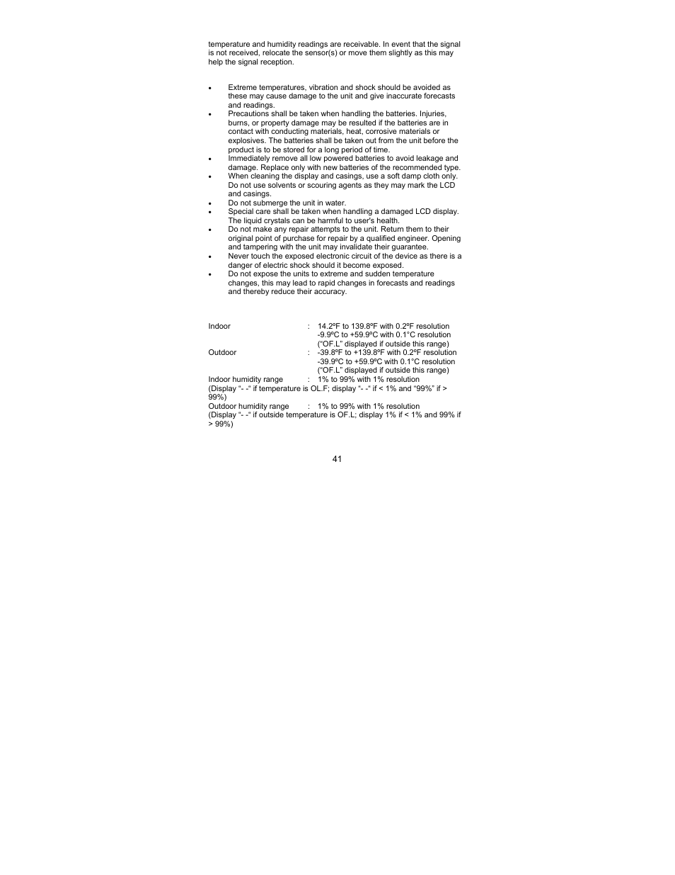 La Crosse Technology WS-9037U-IT User Manual | Page 23 / 149