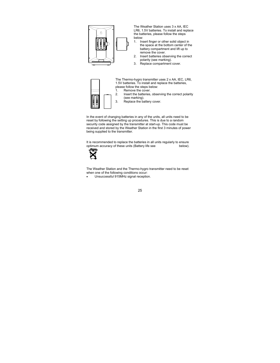 La Crosse Technology WS-9037U-IT User Manual | Page 7 / 149