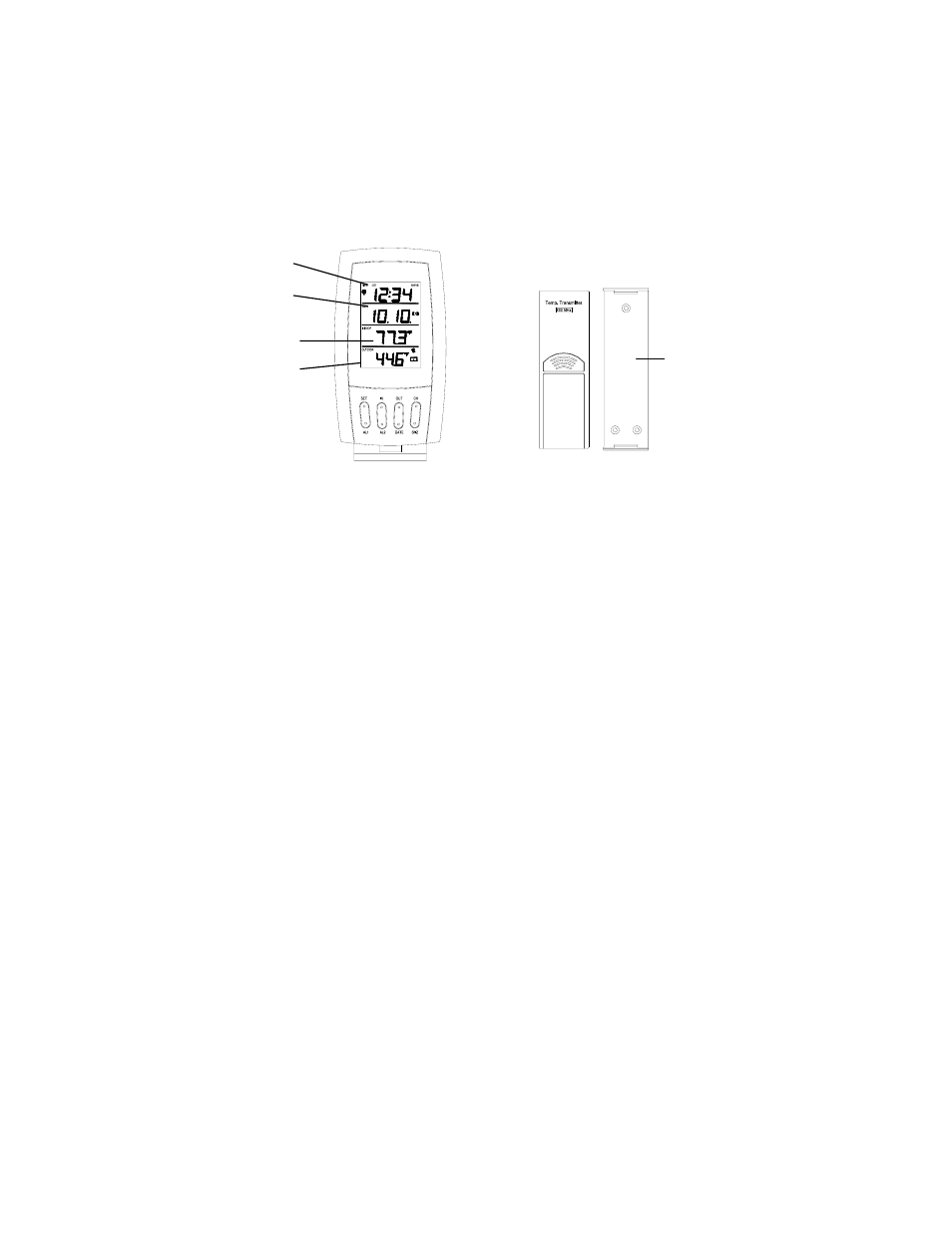 La Crosse Technology WS-7076U User Manual | Page 3 / 24