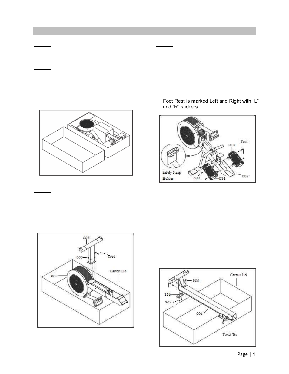 LifeCore Fitness LC-R100 User Manual | Page 5 / 24