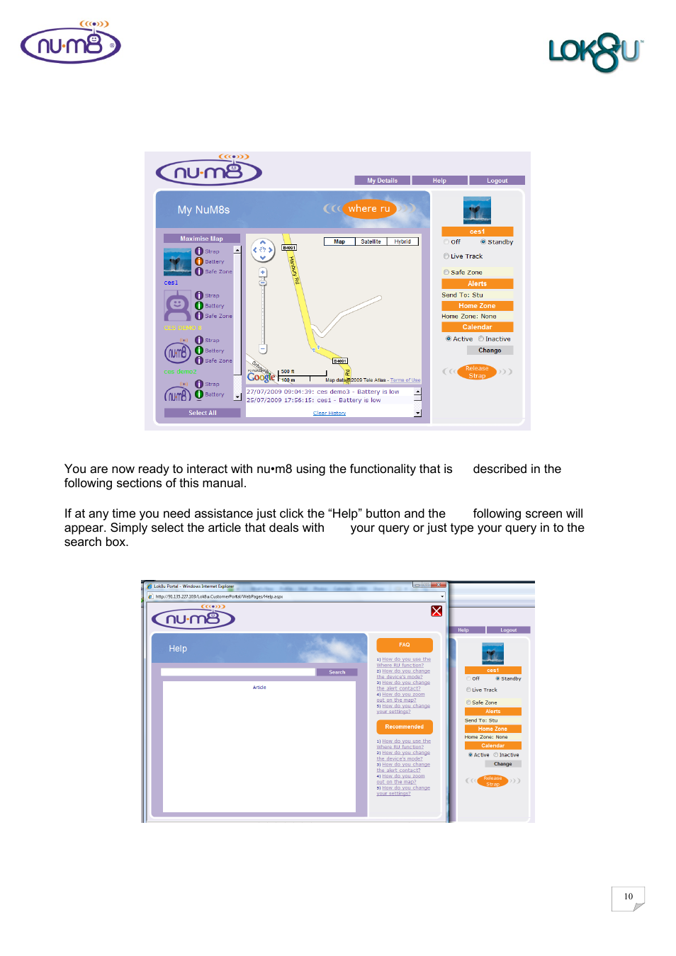 Lok8u num8 User Manual | Page 10 / 46