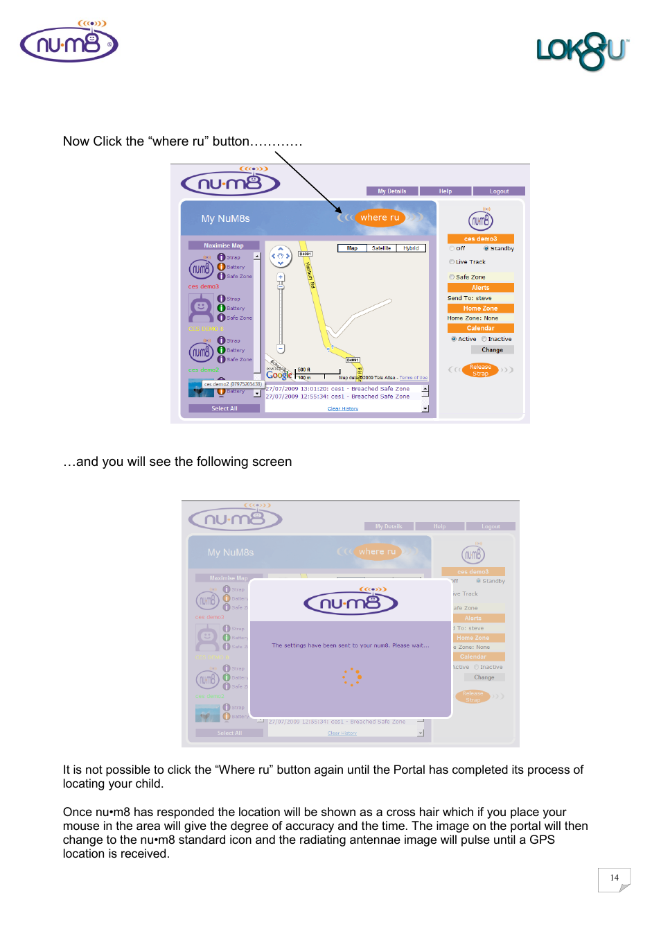 Lok8u num8 User Manual | Page 14 / 46