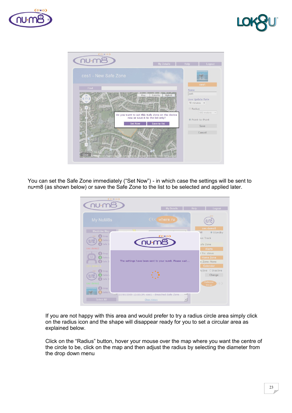Lok8u num8 User Manual | Page 23 / 46