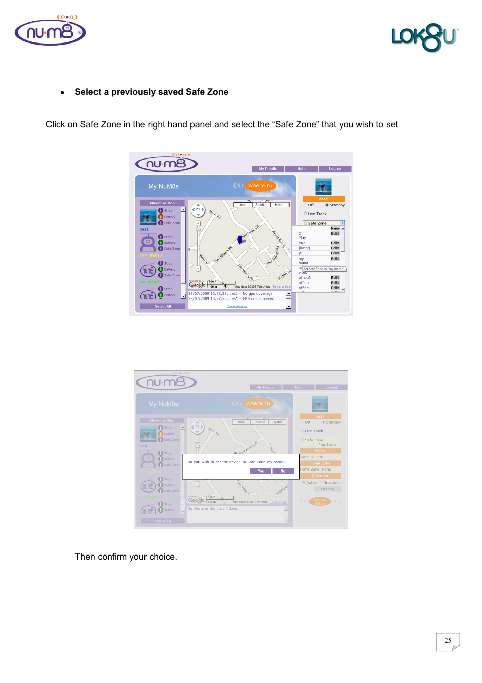 Lok8u num8 User Manual | Page 25 / 46