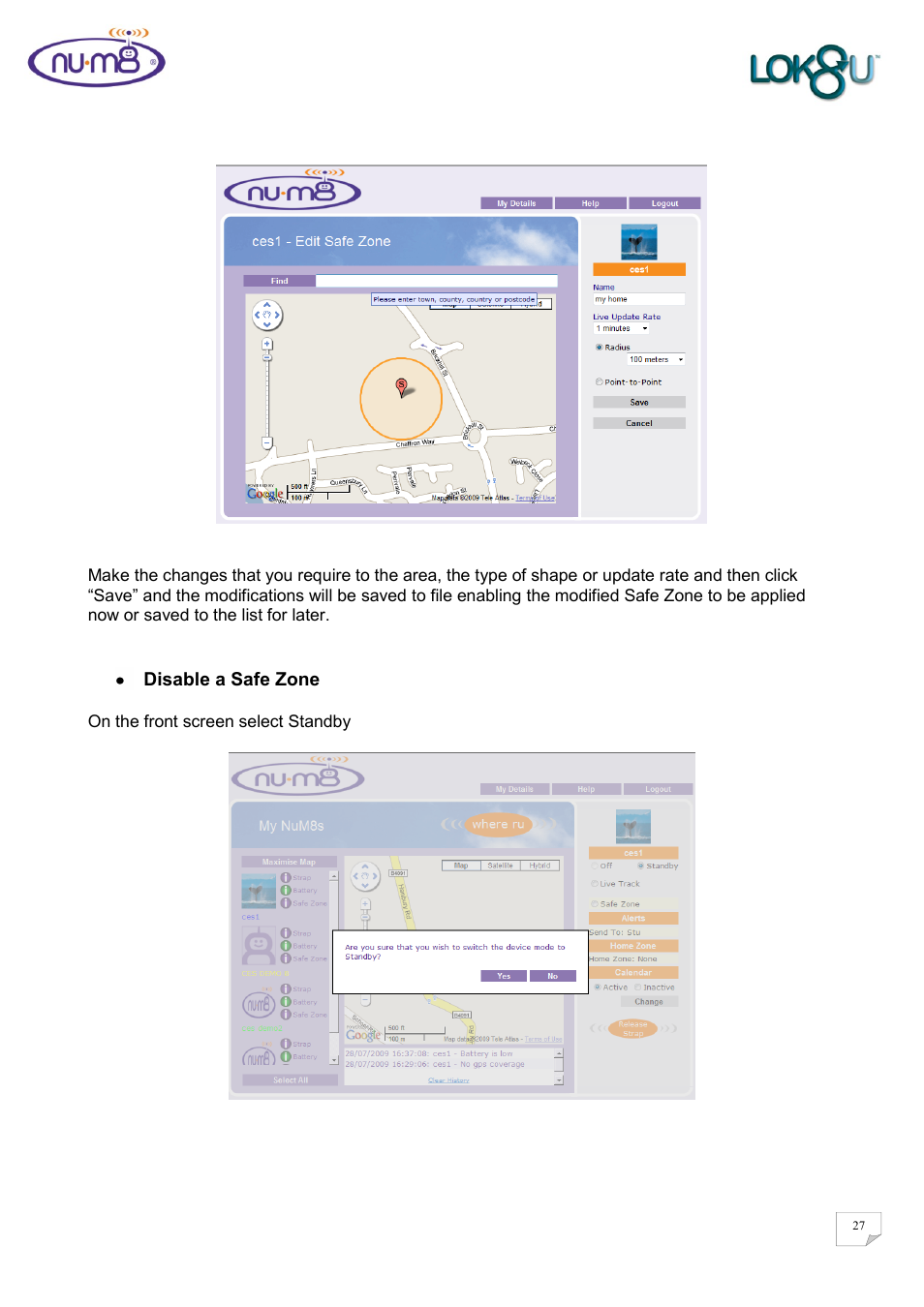 Lok8u num8 User Manual | Page 27 / 46