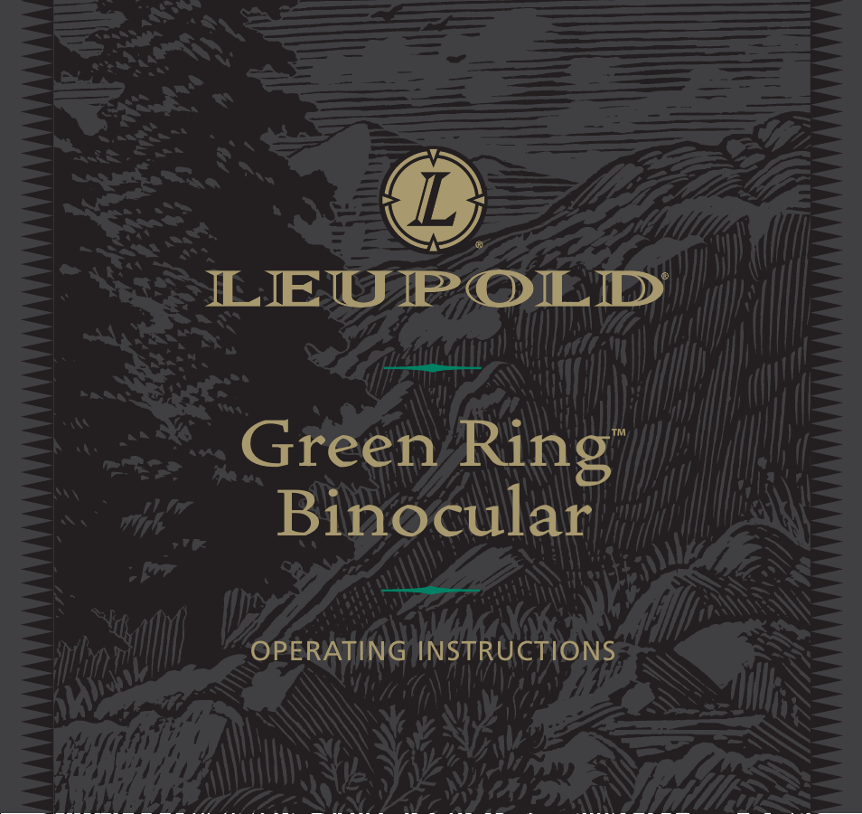 Leupold Green Ring 56113 User Manual | 18 pages
