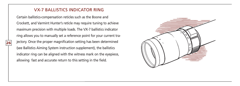 Leupold VX-II User Manual | Page 26 / 62